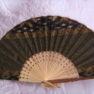 handmade javanese batik folding fan type 4