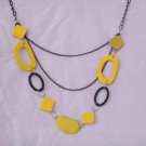 yellow wood beautiful necklace type 1