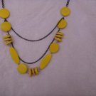yellow wood beautiful necklace type 2