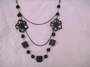 Black Wood Beautiful Necklace type 1