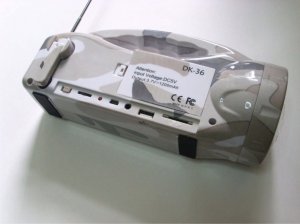 Portable torch speaker multi-function