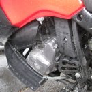 Kawasaki KLR650 Front tire mud splash guards flaps