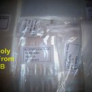 100 Small 6"x 10" Flat Poly Bags 1.5 Mil
