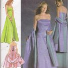 Simplicity Sewing Pattern 4655 - Evening Dress in Two Lengths & Shawl (18w-24w)