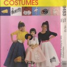 McCall's Costume Pattern 9453 - Children's and Girls' Poodle Skirt & Petticoat (3-4, 5-6, 10-12, 14)