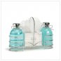 #36395 Spa Bottles Set-wire Caddy