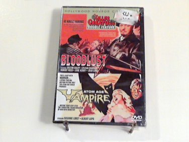 Bloodlust (1959) Atom Age Vampire (1960) NEW DVD