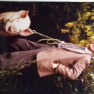 A Private Function 1984 color 8x10 photo of walking a pig with a rope