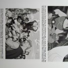 Hercules 1997 press photo 8x10 disney animated film hercules in front of crowd