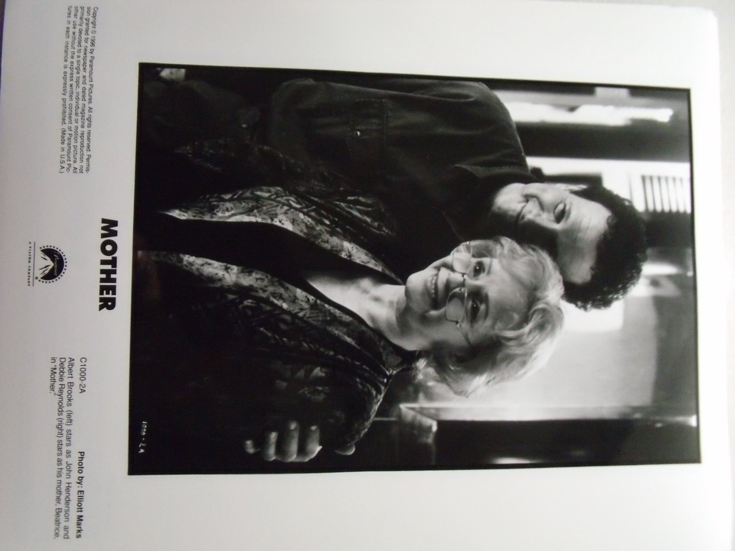 Mother 1996 Photo 8x10 Albert Brooks Debbie Reynolds C1000 2a