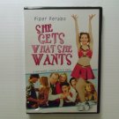 She Gets What She Wants (2001) NEW DVD