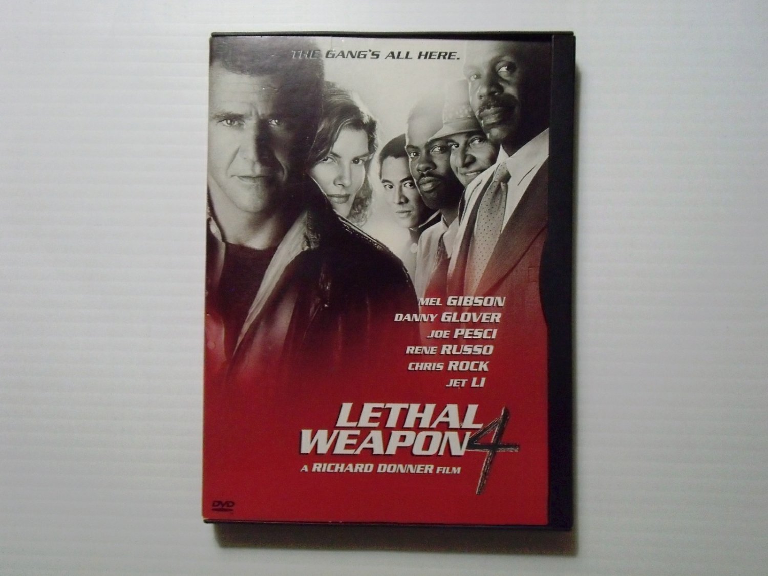 Lethal Weapon 4 (1998) DVD SNAP CASE