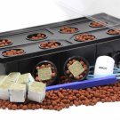 DWC HYDROPONICS GROW GARDEN KIT with 7" Dome, Pump & pH Strips