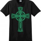 Celtic Cross Black t-shirt - Size Large
