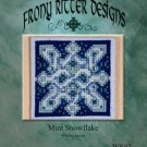 Mint Snowflake Ornament Cross Stitch Chart