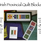 Irish Provincial Quilt Blocks Cross Stitch chart