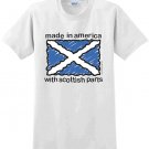 Made in America with Scottish Parts T-shirt - 2X-LARGE