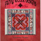 Valentine Hearts Cross Stitch Chart