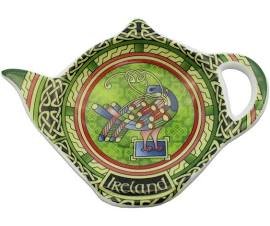 Celtic Peacock Tea Bag Holder