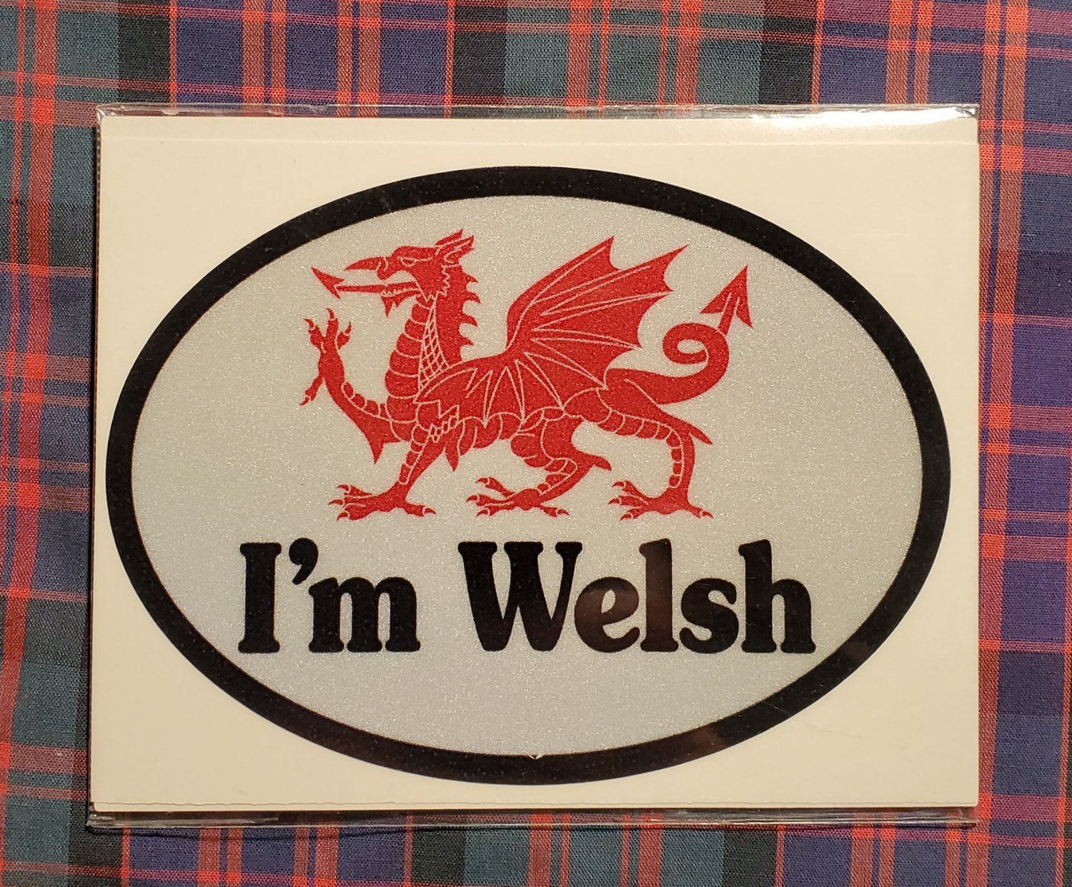 I'm Welsh Sticker