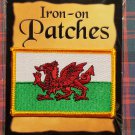 Welsh Flag Iron On Patch