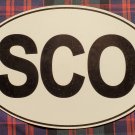 Scotland Oval Magnet - SCO