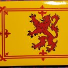 Scottish Rampant Lion Flag Sticker