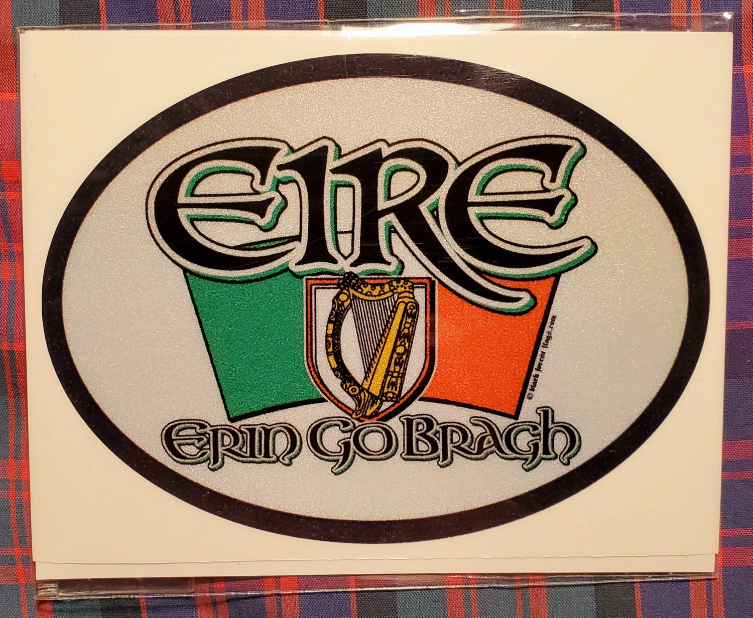 ireland-flag-motto-oval-sticker