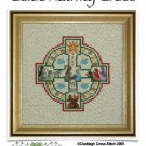 Celtic Nativity Cross cross stitch chart