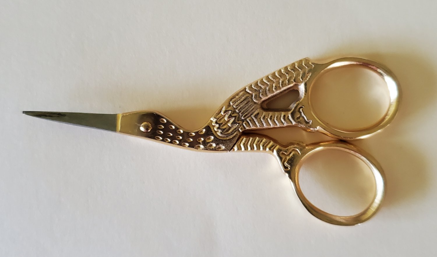 Stork Scissors for Embroidery