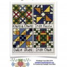 Irish Quilt Block Set 2 Cross Stitch chart PDF