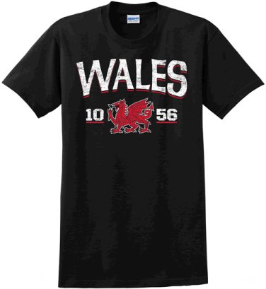 Wales Establish 1056 T-shirt - EXTRA-LARGE