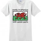 Made in America with Welsh Parts T-shirt - EXTRA LARGE