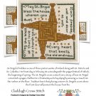 St Brigid's Sampler Counted Cross Stitch Chart PDF
