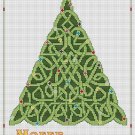 Knotwork Christmas Tree Cross Stitch chart