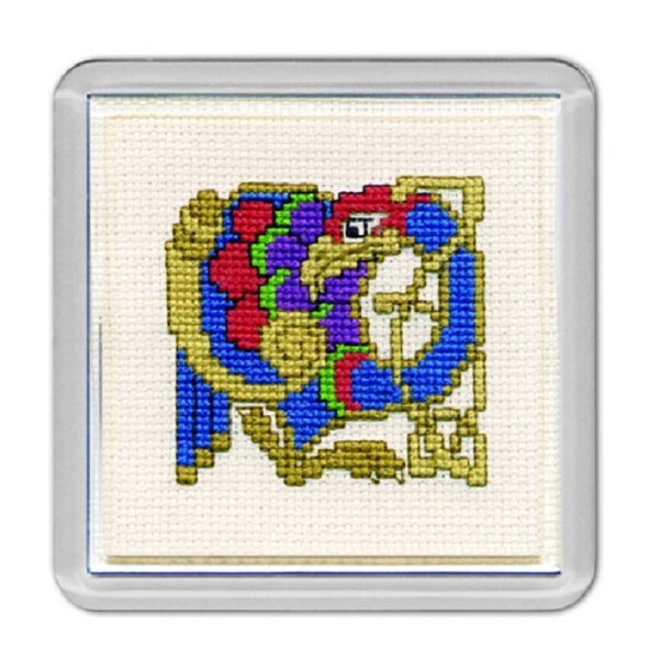 Celtic Birds Counted Cross Stitch Coaster Kit