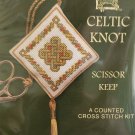 Celtic Knot Counted Cross Stitch Scissor Keep Kit