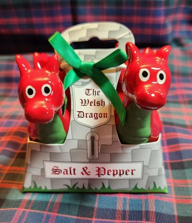 Welsh Baby Dragons Salt and Pepper