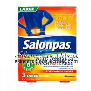 Salonpas Pain Relieving Patch Hot Large (3 plasters)