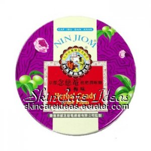 Nin Jiom Herbal Candy Ume Plum 60g (Pack of 2)