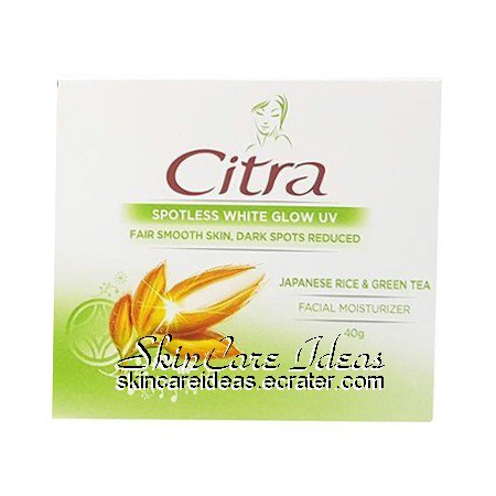 citra hazeline spotless white glow uv facial moisturizer