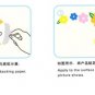 Reusable Wall decals and Wall sticker stars 1302 39"