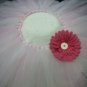 'BUTTON FLOWER' toddler girls tutu
