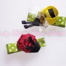 LADYBUG 'n BUMBLEBEE | set of 2 clippies
