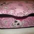 Custom Baby Wipes Nursery Case | PINK GLITTERY SKULL