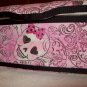 Custom Baby Wipes Nursery Case | PINK GLITTERY SKULL