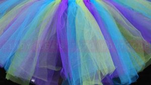 'PEACOCK' youth girls tutu