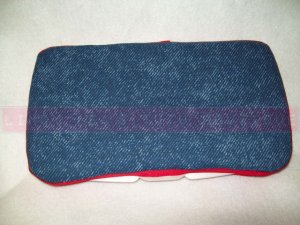 Custom Baby Wipes TRAVEL Case | DENIM BLUE