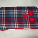 Custom Baby Wipes TRAVEL Case | PLAID STARS