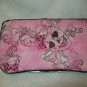 Custom Baby Wipes Travel Case | PINK GLITTERY SKULL